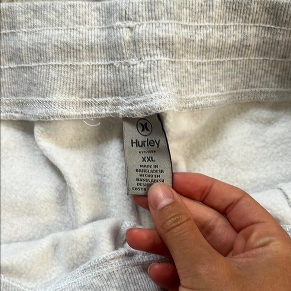🎄3 for $25🎄 Hurley Light Gray Casual Joggers - Picture 10 of 10